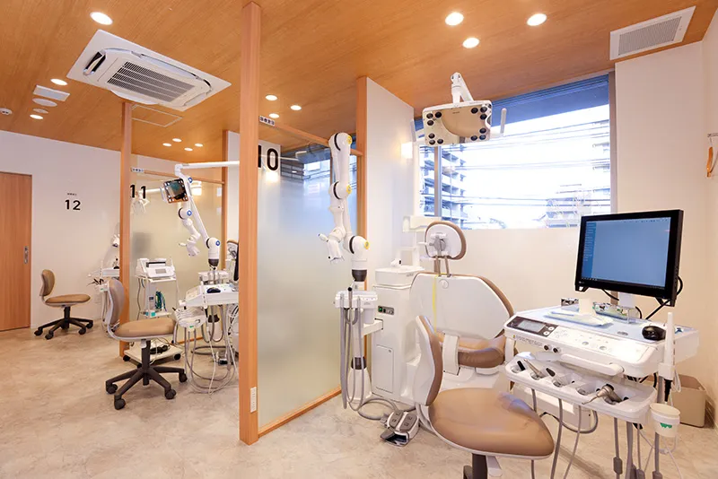 全17室の診療室